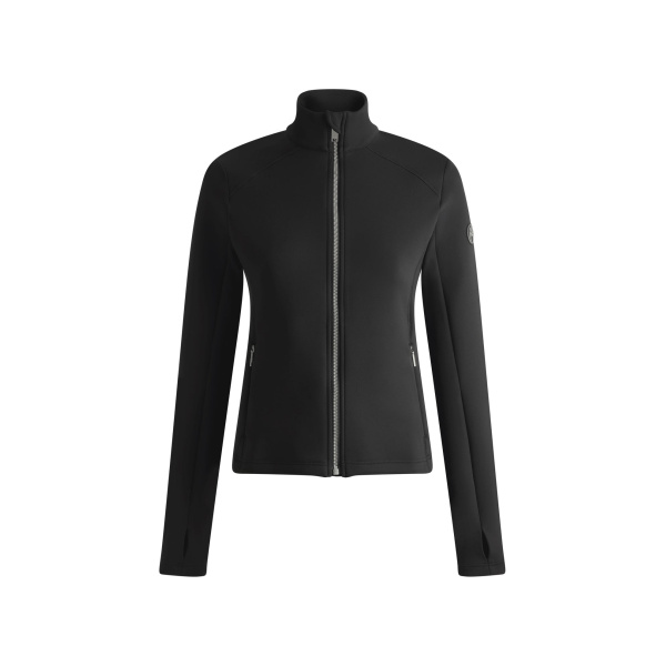 Fusalp Lirvane Mid Layer Jacket in Black | Skiwear | Luxury Shoes 