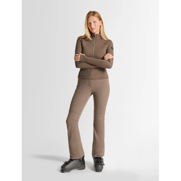 Fusalp Lirvane Mid Layer Jacket in Falcon, view 2 | Skiwear | Luxury Shoes 