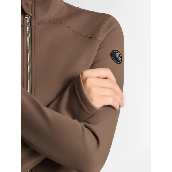 Fusalp Lirvane Mid Layer Jacket in Falcon, view 5 | Skiwear | Luxury Shoes 