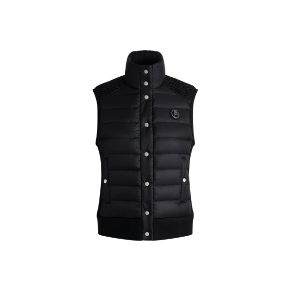 Fusalp Miraca Sleeveless Down Jacket in Black | Vests | Luxury Shoes 