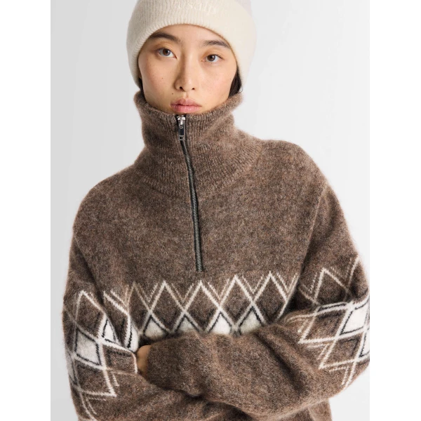 Fusalp Mireva Sweater in Falcon, view 5 | Sweaters | Luxury Shoes 