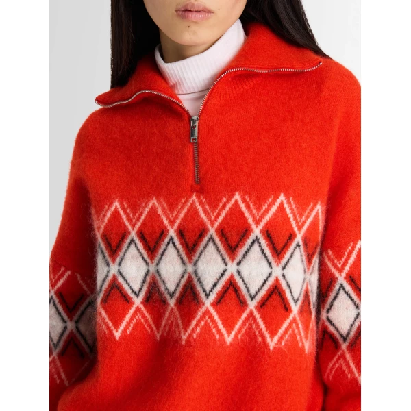 Fusalp Mireva Sweater in Sorbier, view 5 | Sweaters | Luxury Shoes 