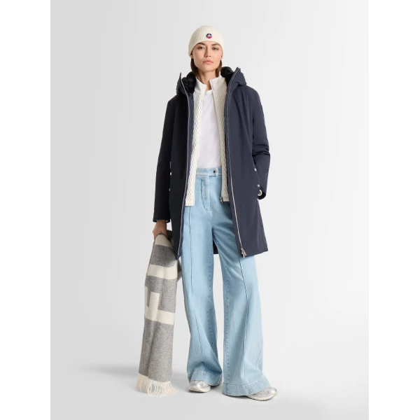 Fusalp Misha Coat in Navy, view 2 | Coats | Luxury Shoes 