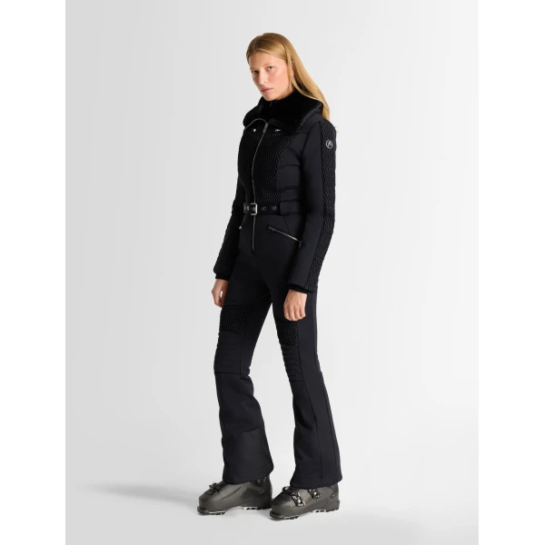 Fusalp Montanetta Ski Suit in Black, view 3 | Ski Suits | Luxury Shoes 