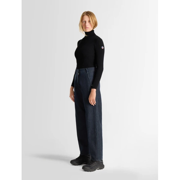 Fusalp Nalvy Pants in Zephyr Denim, view 3 | Denim | Luxury Shoes 