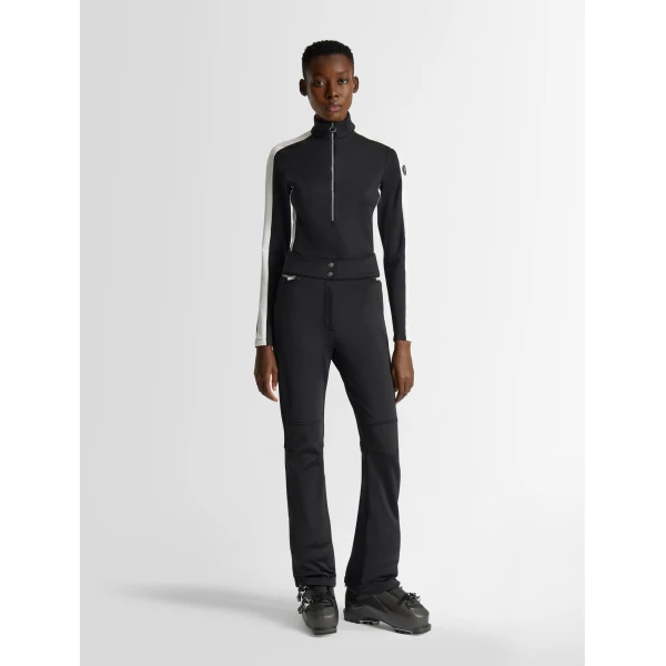 Fusalp Negam Thermal Layer in Black and Snow, view 2 | Base Layers | Luxury Shoes 