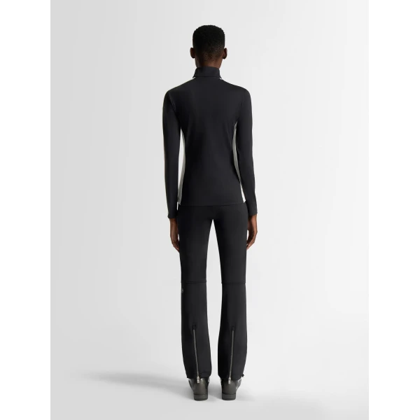 Fusalp Negam Thermal Layer in Black and Snow, view 4 | Base Layers | Luxury Shoes 