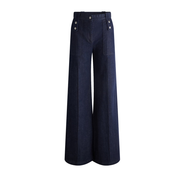 Fusalp Noela Denim Pants in Zephyr Denim | Denim | Luxury Shoes 