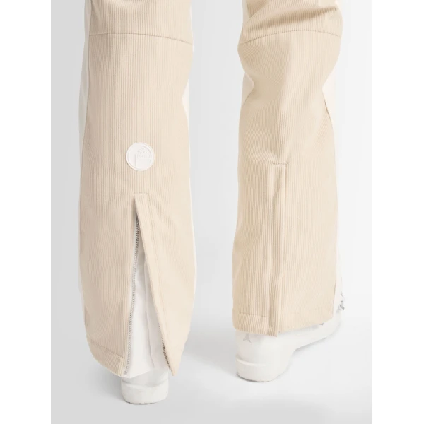 Fusalp Nolai Velvet Ski Pants in Desert and Snow, view 4 | Ski Pants | Luxury Shoes 
