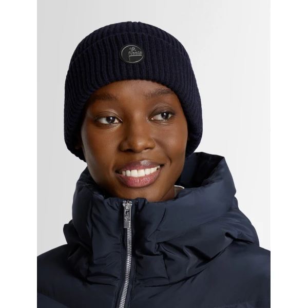 Fusalp Nyx Beanie in Navy, view 5 | Hats | Luxury Shoes 