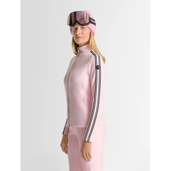 Fusalp Odella Lightweight Jacket in Cotton Candy, view 3 | Skiwear | Luxury Shoes 