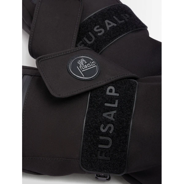 Fusalp Peak Gloves in Black, view 4 | Gloves | Luxury Shoes 