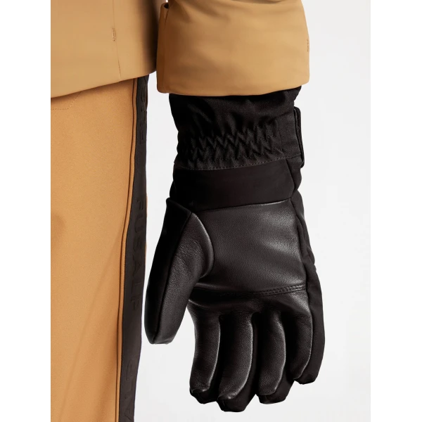 Fusalp Peak Gloves in Black, view 5 | Gloves | Luxury Shoes 