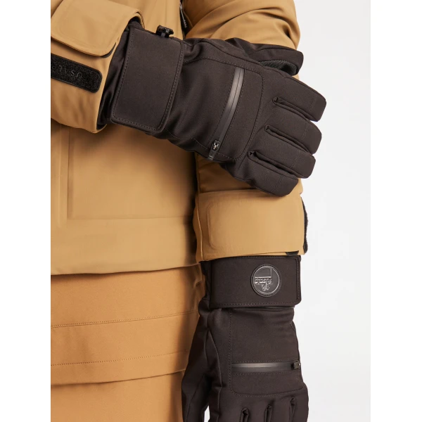 Fusalp Peak Gloves in Black, view 6 | Gloves | Luxury Shoes 