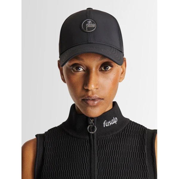 Fusalp Raining Cap in Black, view 4 | Hats | Luxury Shoes 