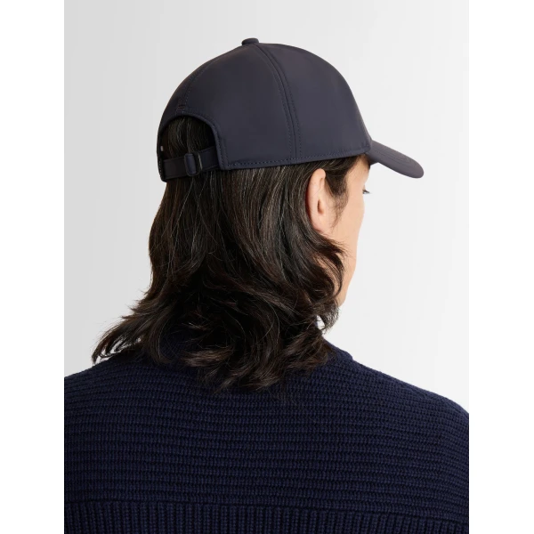 Fusalp Raining Cap in Navy, view 4 | Hats | Luxury Shoes 
