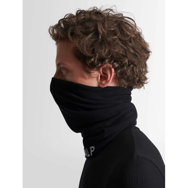 Fusalp Ruan Neck Warmer in Black, view 4 | Scarves | Luxury Shoes 