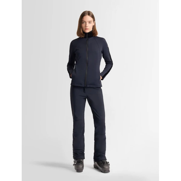 Fusalp Stellaria Lightweight Jacket in Navy and Black, view 2 | Skiwear | Luxury Shoes 