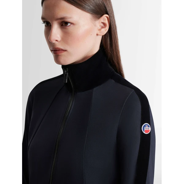 Fusalp Stellaria Lightweight Jacket in Navy and Black, view 5 | Skiwear | Luxury Shoes 