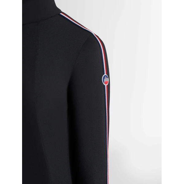 Fusalp Stellia Thermal Layer in Black, view 5 | Base Layers | Luxury Shoes 