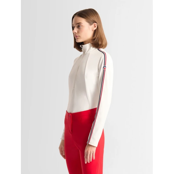 Fusalp Stellia Thermal Layer in Snow, view 3 | Base Layers | Luxury Shoes 