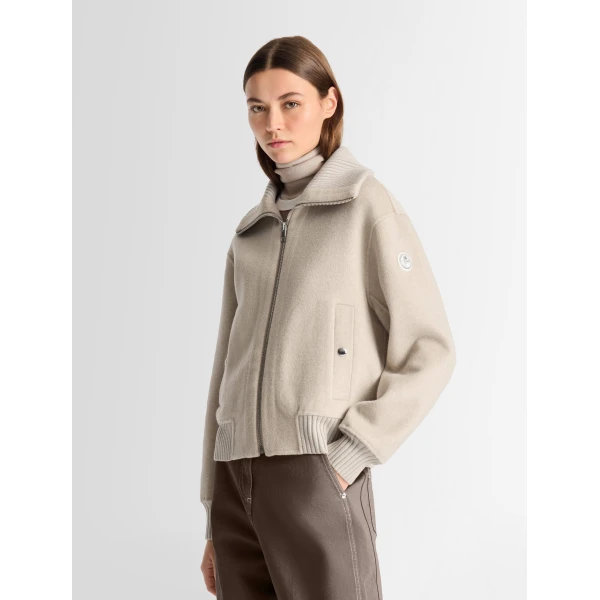 Fusalp Thyline Jacket in Atmo Marl and Arctic Wolf, view 3 | Jackets | Luxury Shoes 