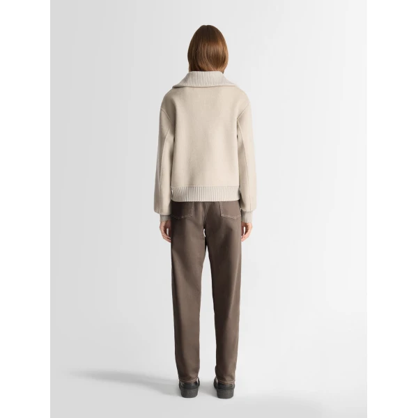 Fusalp Thyline Jacket in Atmo Marl and Arctic Wolf, view 4 | Jackets | Luxury Shoes 