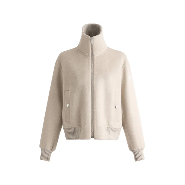Fusalp Thyline Jacket in Atmo Marl and Arctic Wolf | Jackets | Luxury Shoes 