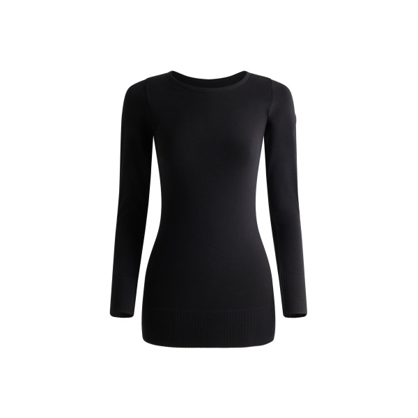 Fusalp Troop Crew Neck Thermal Layer in Black | Base Layers | Luxury Shoes 