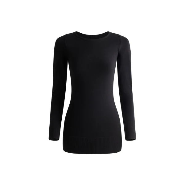 Fusalp Troop Crew Neck Thermal Layer in Black | Base Layers | Luxury Shoes 
