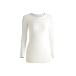 Fusalp Troop Crew Neck Thermal Layer in Snow | Base Layers | Luxury Shoes 