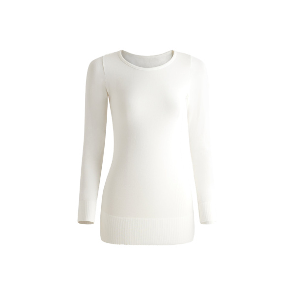 Fusalp Troop Crew Neck Thermal Layer in Snow | Base Layers | Luxury Shoes 