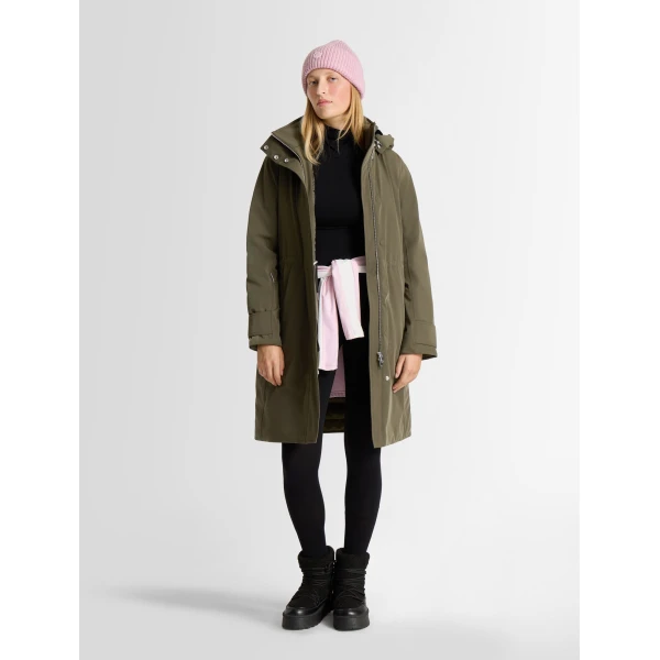 Fusalp Valomea Coat in Moss Green, view 2 | Coats | Luxury Shoes 