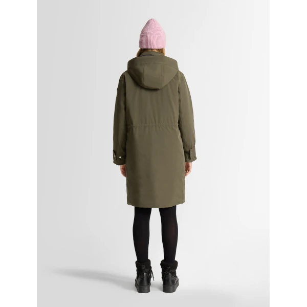 Fusalp Valomea Coat in Moss Green, view 4 | Coats | Luxury Shoes 