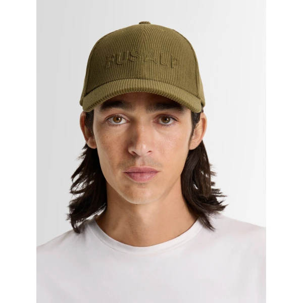 Fusalp Velvet Cap in Grove, view 2 | Hats | Luxury Shoes 