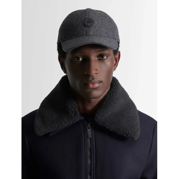 Fusalp Wool Cap in Griffon, view 6 | Hats | Luxury Shoes 