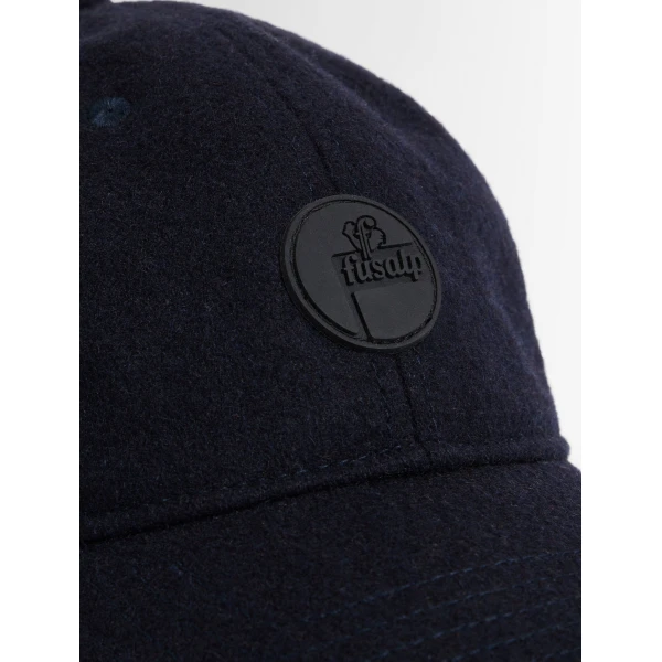 Fusalp Wool Cap in Navy, view 3 | Hats | Luxury Shoes 