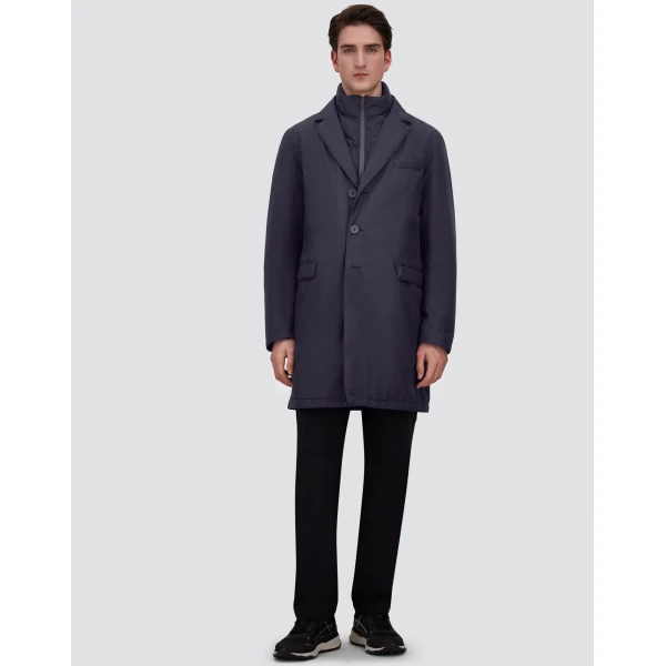 Herno 2-Layer Gore-Tex® Coat in Blue | Men's Coats | Luxury Shoes 
