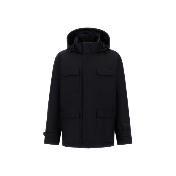 Herno 2-Layer Gore-Tex® Jacket in Black | Men's Jackets | Luxury Shoes 