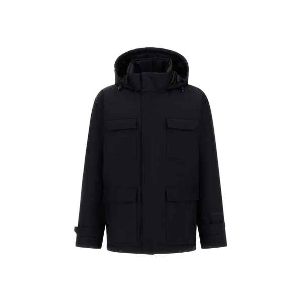 Herno 2-Layer Gore-Tex® Jacket in Black | Men's Jackets | Luxury Shoes 