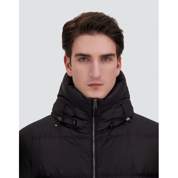 Herno Absolute Black Nylon Jacket in Black | Men's Jackets | Luxury Shoes 