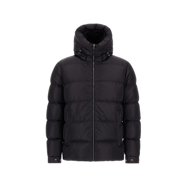 Herno Absolute Black Nylon Jacket in Black | Men's Jackets | Luxury Shoes 