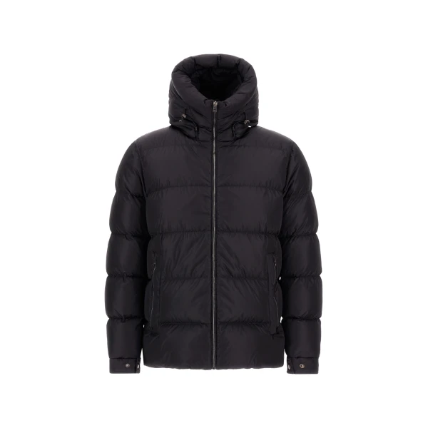 Herno Absolute Black Nylon Jacket in Black | Men's Jackets | Luxury Shoes 