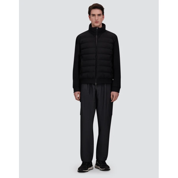Herno Black Jacket in 2-Layer Windstopper | Men's Jackets | Luxury Shoes 