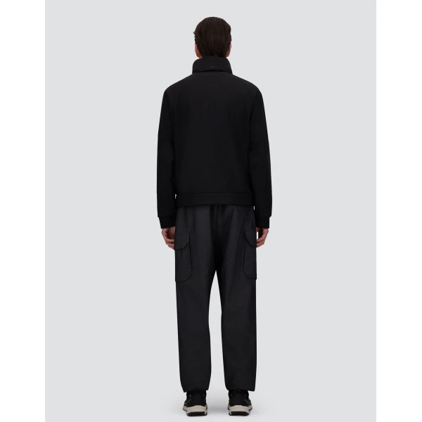 Herno Black Jacket in 2-Layer Windstopper | Men's Jackets | Luxury Shoes 