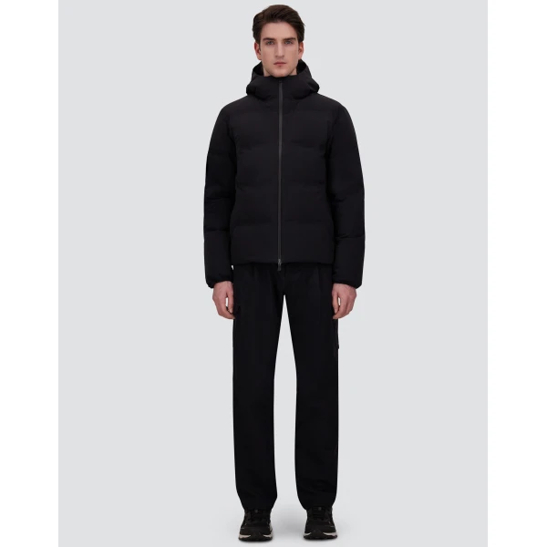 Herno Black Jacket in New Impact | Men's Jackets | Luxury Shoes 