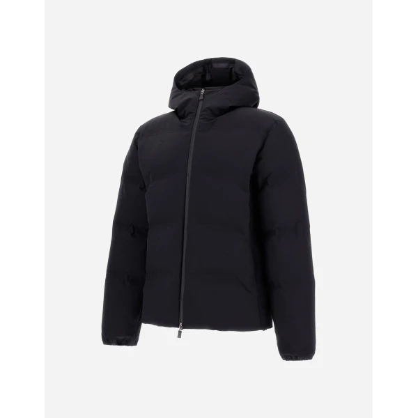 Herno Black Jacket in New Impact | Men's Jackets | Luxury Shoes 