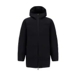 Herno Black Long Jacket in New Impact | Men's Jackets | Luxury Shoes 