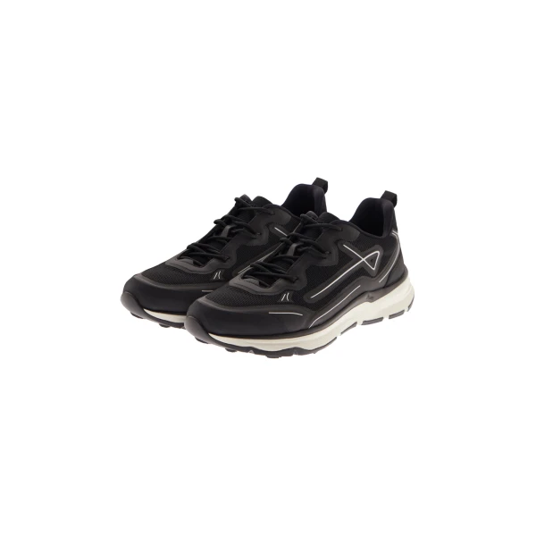 Herno Black Maggiore Trainers in Nylon | Men's Sneakers | Luxury Shoes 