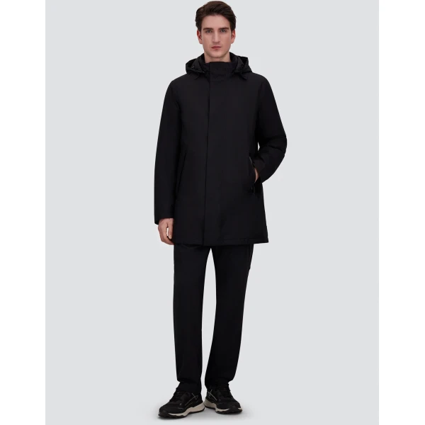 Herno Black Short Parka in 2-Layer Gore-Tex® | Men's Coats | Luxury Shoes 